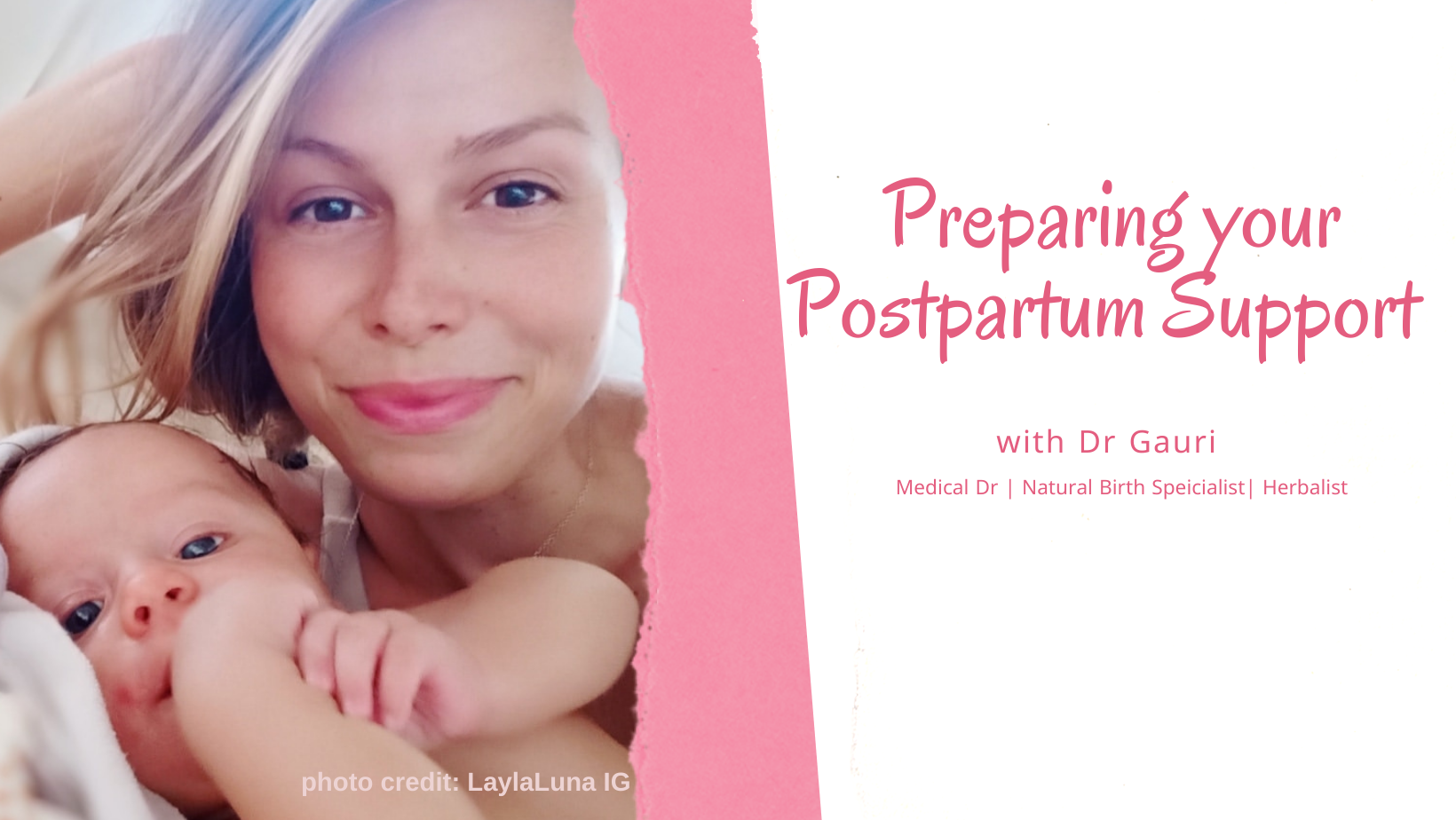 Creating Your Postpartum Support